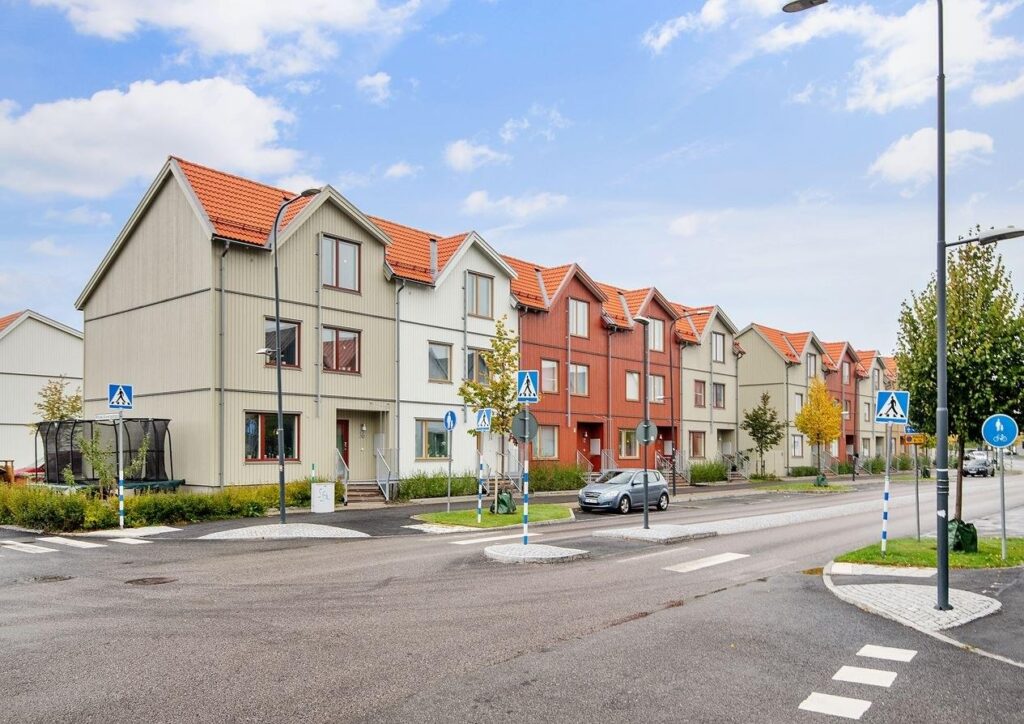Fasadrenovering BRF. Värmdö Brunn